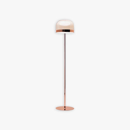 Salgado Modern Black & Rose Gold Floor Lamp, L 135/175CM