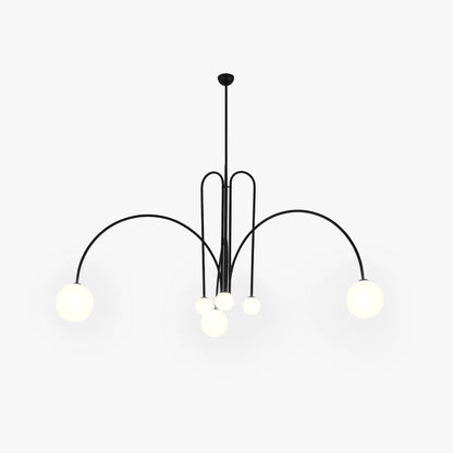 Monica Pendant Light Double Layer Glass Bubble