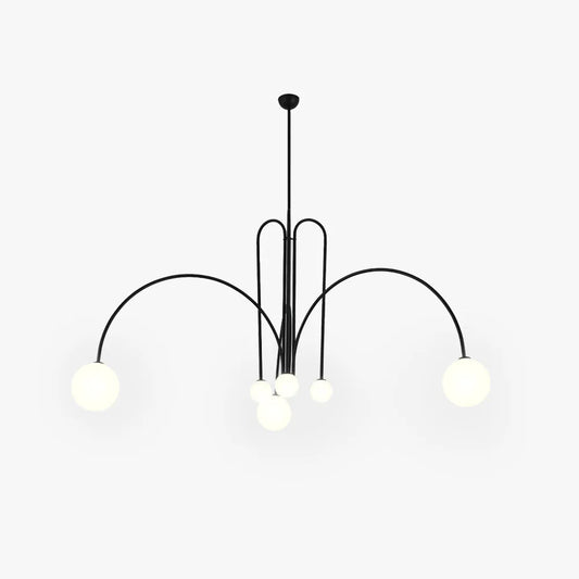 Monica Pendant Light Double Layer Glass Bubble