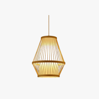 Muto Rattan Handmade Woven Bamboo Vintage Pendant Light