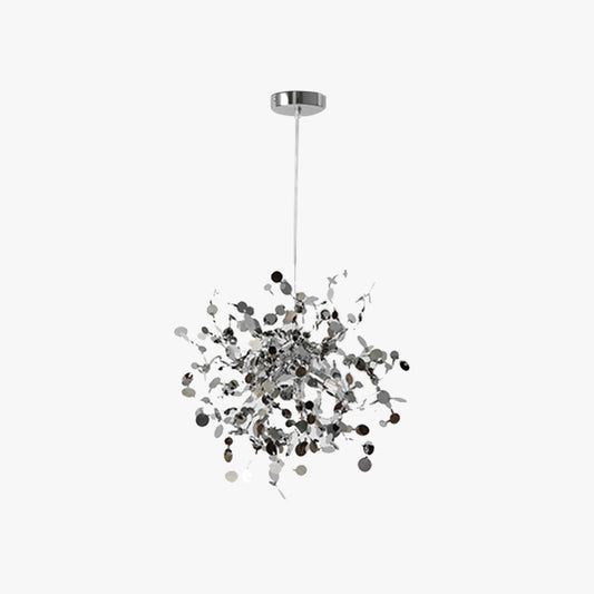 Olivia Artsy Classy Cluster Fireworks Pendelleuchte, Edelstahl