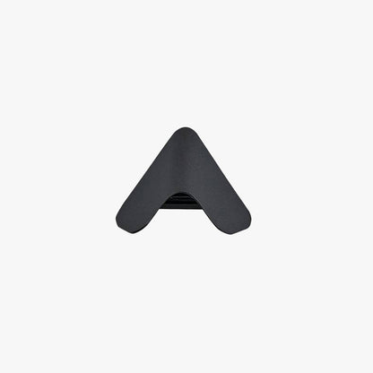 Ray Minimalist Triangle Metal Outdoor Wall Lamp, Balck/White