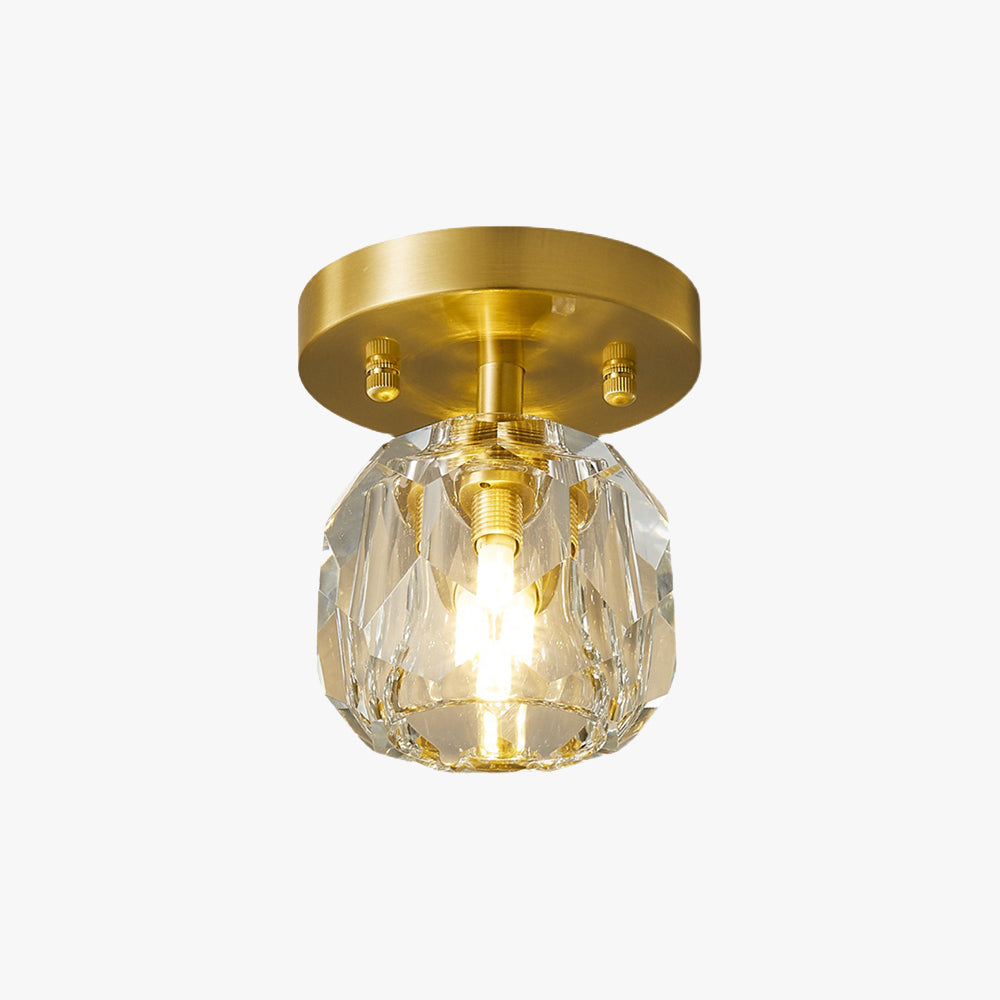 Kristy Luxus Diamond Metall/Unterputz-Deckenleuchte, Gold