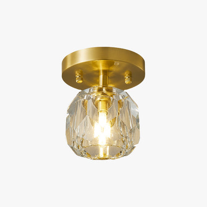 Kristy Luxus Diamond Metall/Unterputz-Deckenleuchte, Gold