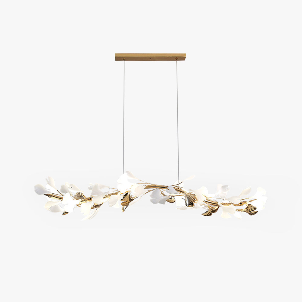 Olivia Lustre Art Déco moderne en métal et céramique, doré