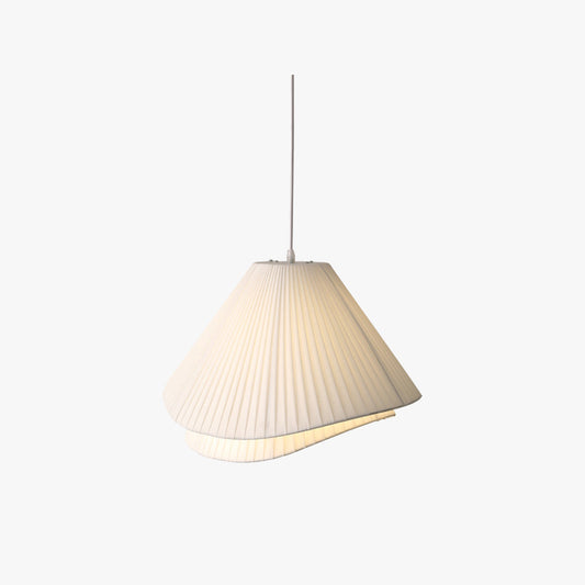 Ritta minimalistische LED-hanglamp met dubbele overlap, wit