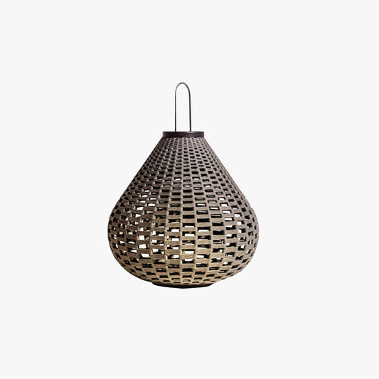 Ray vintage lantaarn metalen vloerlamp, bruin, buiten