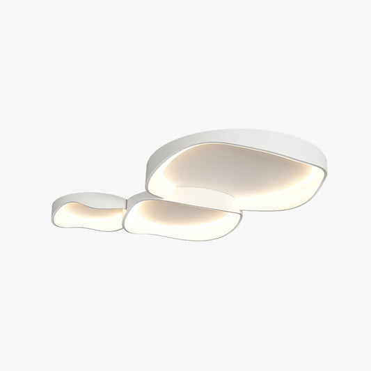 Arisha Modern Wave Flush Mount Ceiling Light