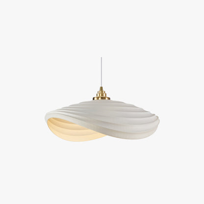 Ritta Wabi-Sabi Minimalisme Ripple Pendelleuchte, Harz und Metall