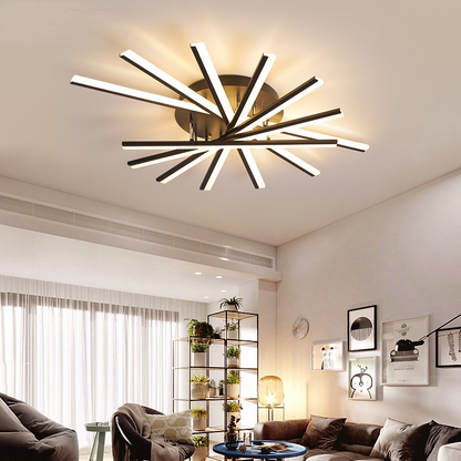 Arisha Linear Flush Mount Ceiling Light, 4 Colour