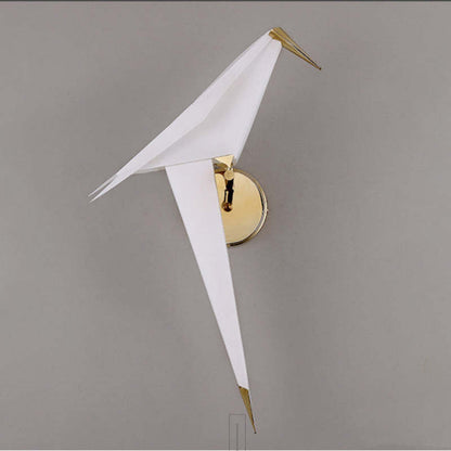 Arisha Wall Lamp Bird Vintage/Art-Deco, Metal/, Bedroom