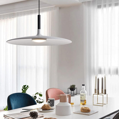 Rava Pendant Light Pan, Plate Shape Modern Design