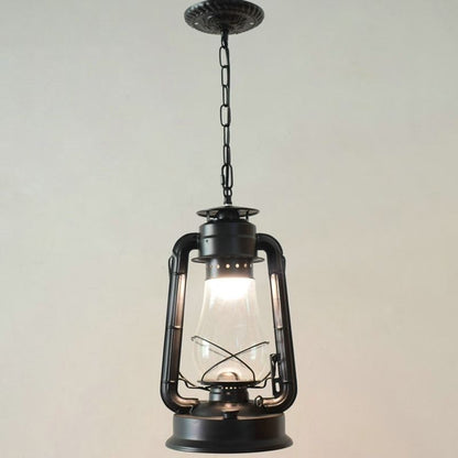 Silva Vintage Rustic Kerosene Pendant Light, 3 Color, 4 Style