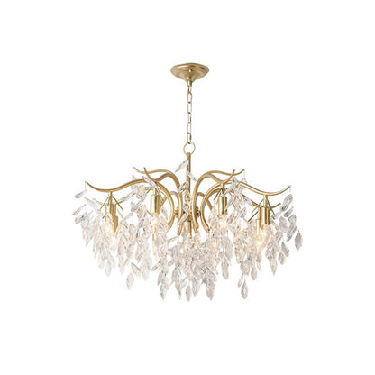 Kristy Luxury Wisteria Flower Crystal Chandelier