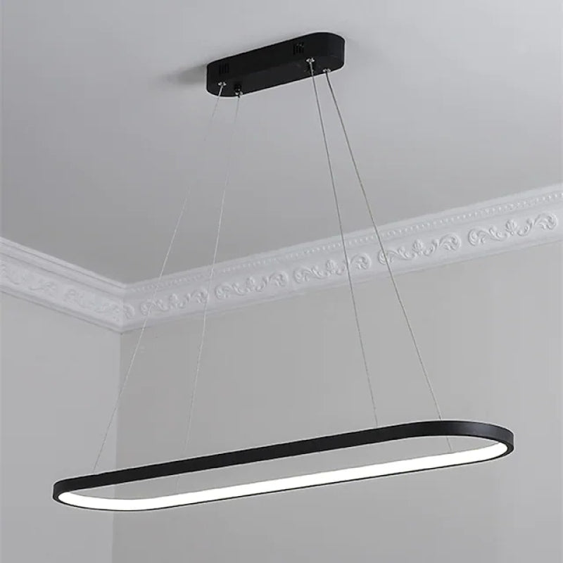 Suspension d'intérieur ovale minimaliste Junel