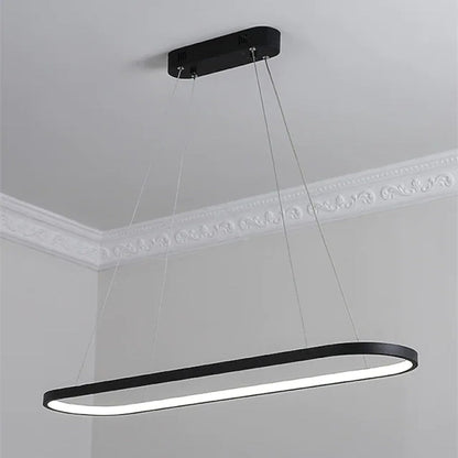 Suspension d'intérieur ovale minimaliste Junel