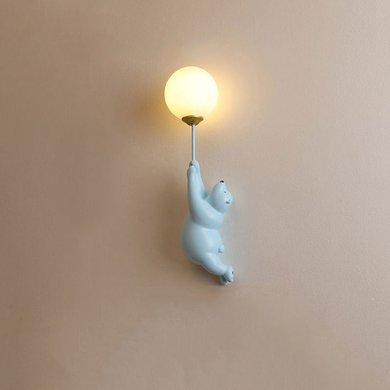 Applique Murale Liseuse Ourson Ballon