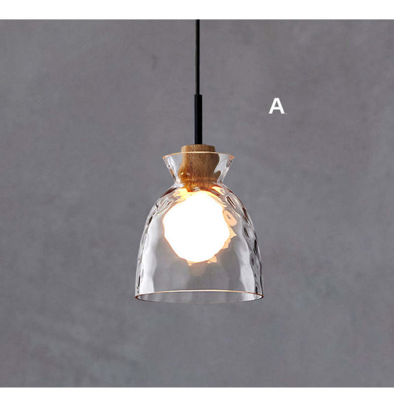 Arisha minimalistische geometrische Glas-Pendelleuchte, Esszimmer