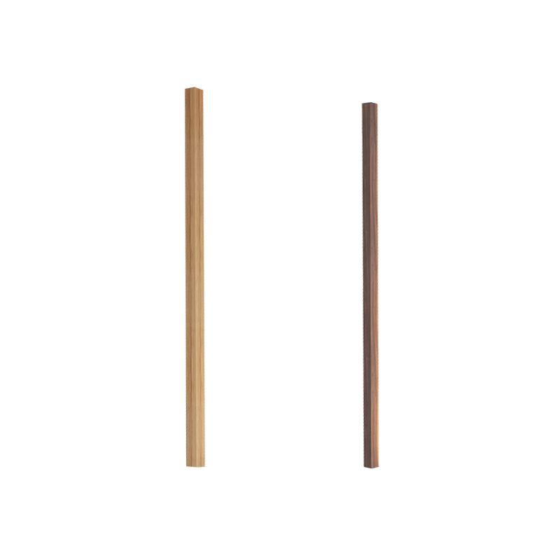 Lampadaire en bois nature linéaire minimaliste Ozawa
