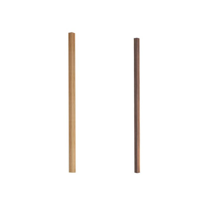 Lampadaire en bois nature linéaire minimaliste Ozawa