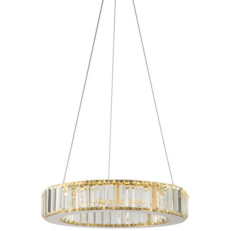 Kristy Elegant Round Crystal Chandelier, Clear