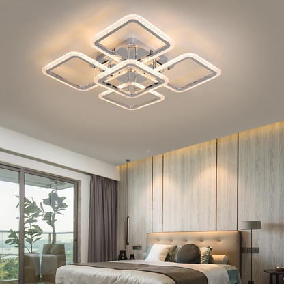 Arisha Modern Square Flush Mount Ceiling Light