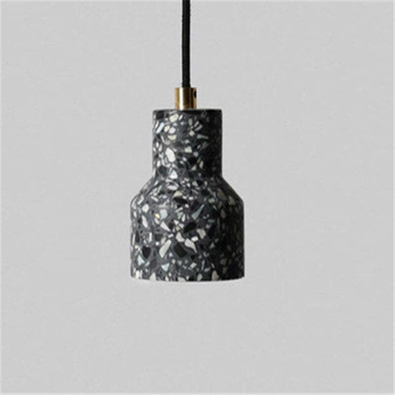 Lampe suspendue Aira, ciment, moderne et industrielle, 4 couleurs