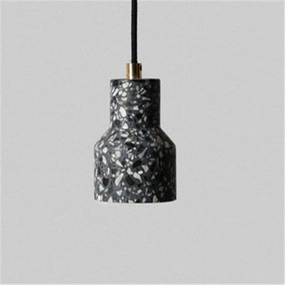 Lampe suspendue Aira, ciment, moderne et industrielle, 4 couleurs