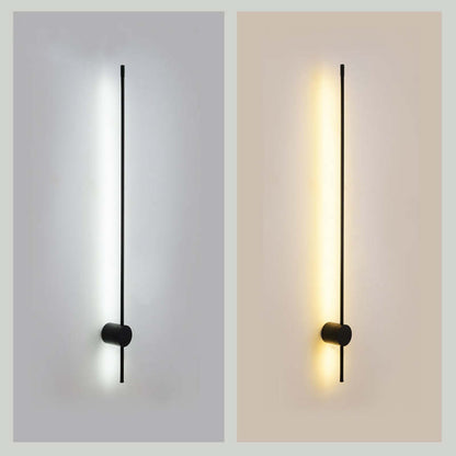 Arisha Modern Minimalist LED Wall Reading Lamp, Black