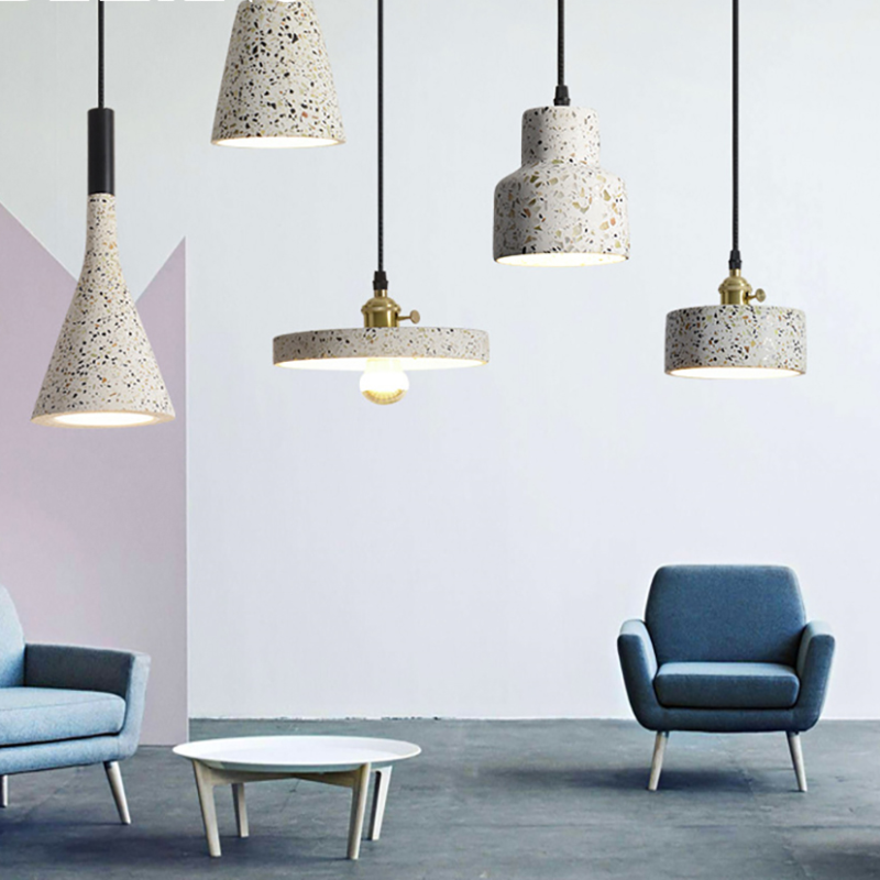 Suspension moderne en pierre Aria, 5 styles