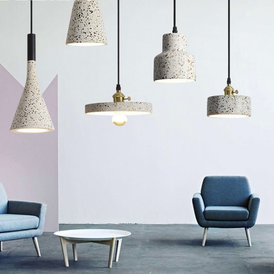 Aria moderne stenen hanglamp, 5 stijlen