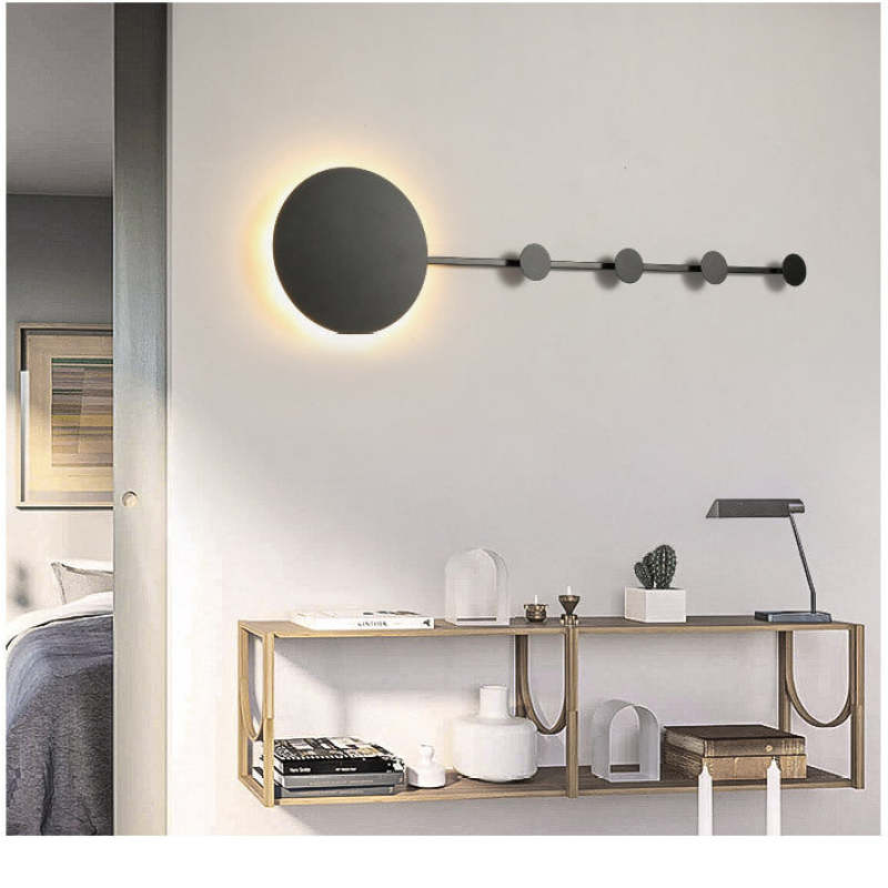 Arisha LED Porch Wall Hanging Coat Rack Creative Wall Lamp