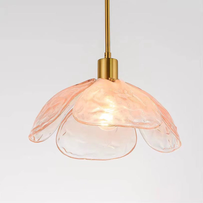 Valentina Modern Pendant Light Metal/Glass Bedroom/Living Room