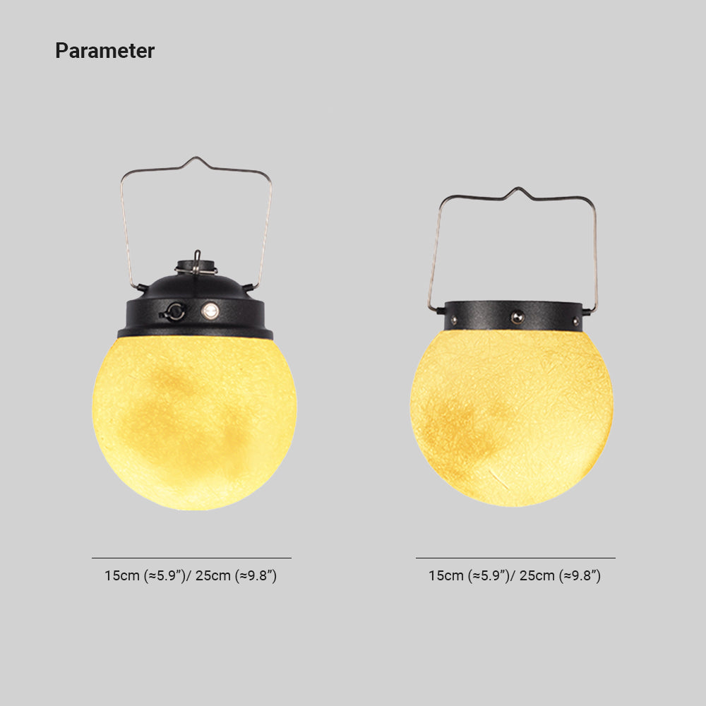 Ray Moon Moderne Bubble Glod Pendelleuchte, Metall/Harz/Fiberglas