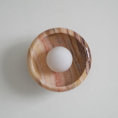 Onvix Natural Onyx Wall Light