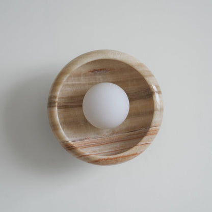 Onvix Natural Onyx Wall Light