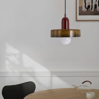 Jess Vintage Glass Pendant Light