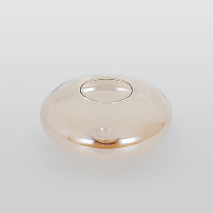 June Amber Glass Pendant Light