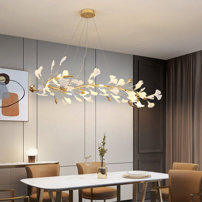Olivia Lustre Art Déco moderne en métal et céramique, doré