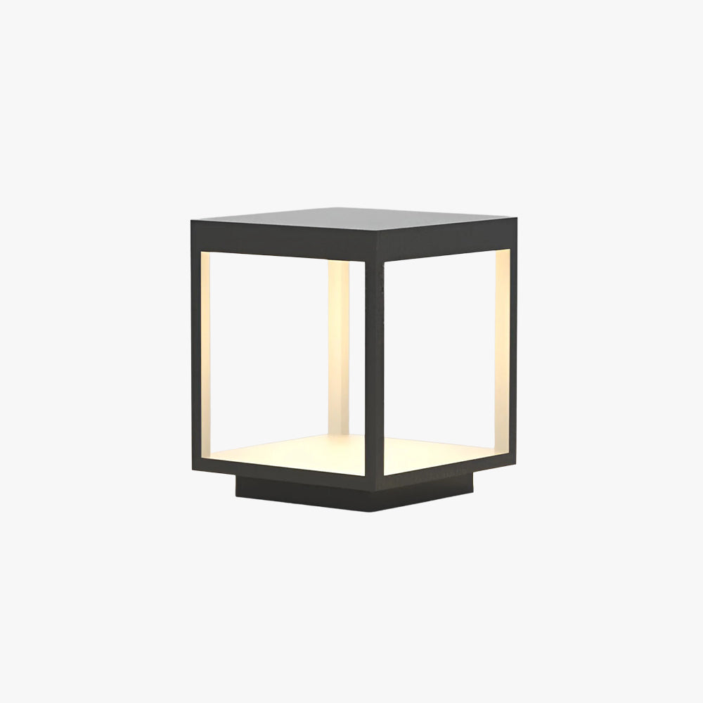 Ferra Contemporary Solar Rechargeable Outdoor Floor Lamp