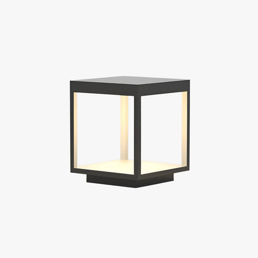 Ferra Contemporary Solar Rechargeable Outdoor Floor Lamp