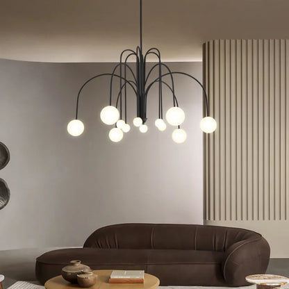 Monica Pendant Light Double Layer Glass Bubble