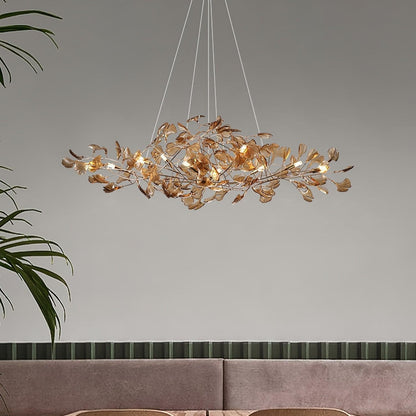 Ava Ginkgo Chandeliers