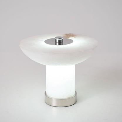 Eurnoran Mushroom Shaped Alabaster Table Lamp