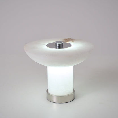 Eurnoran Mushroom Shaped Alabaster Table Lamp