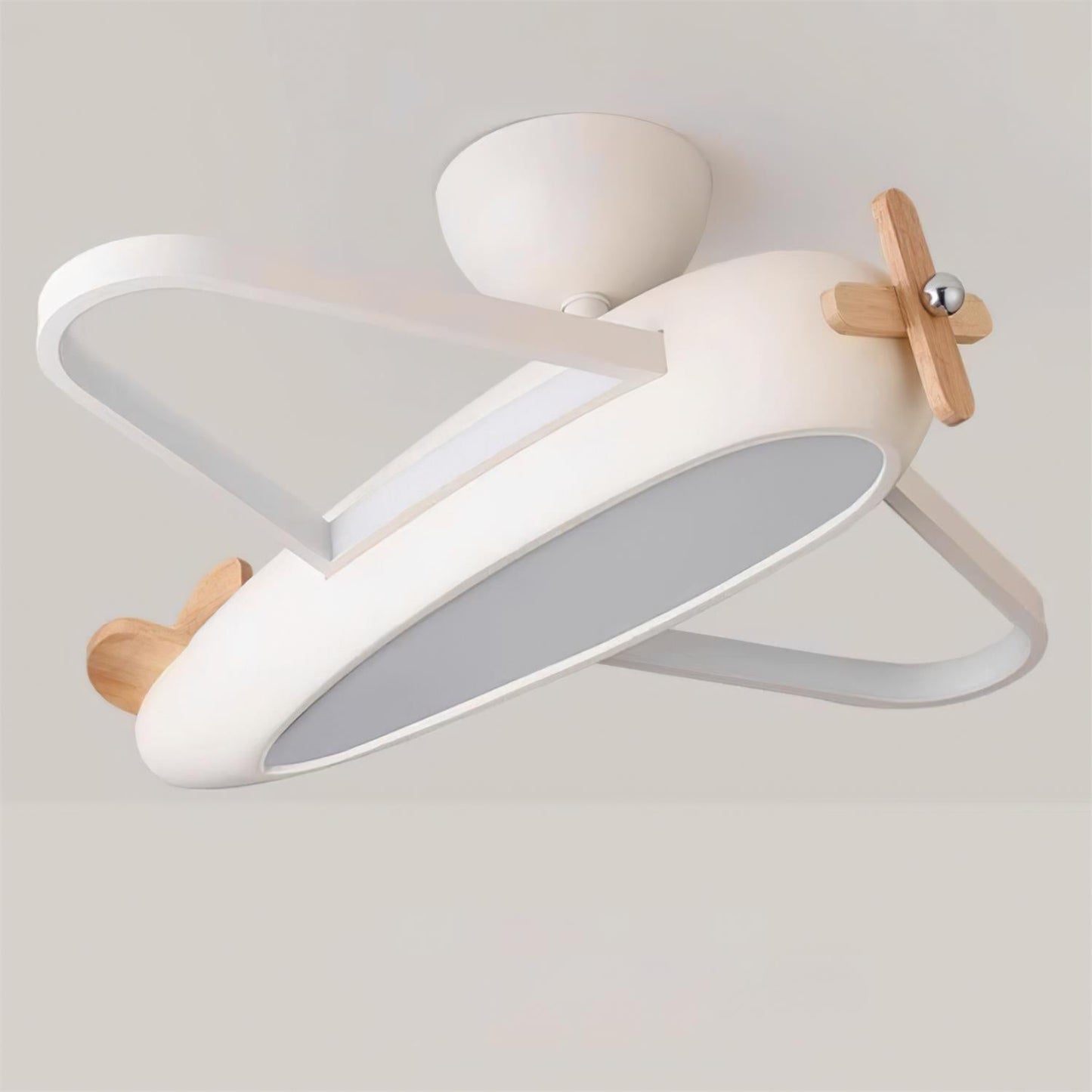 Plafonnier avion pour chambre d'enfant au charme ludique