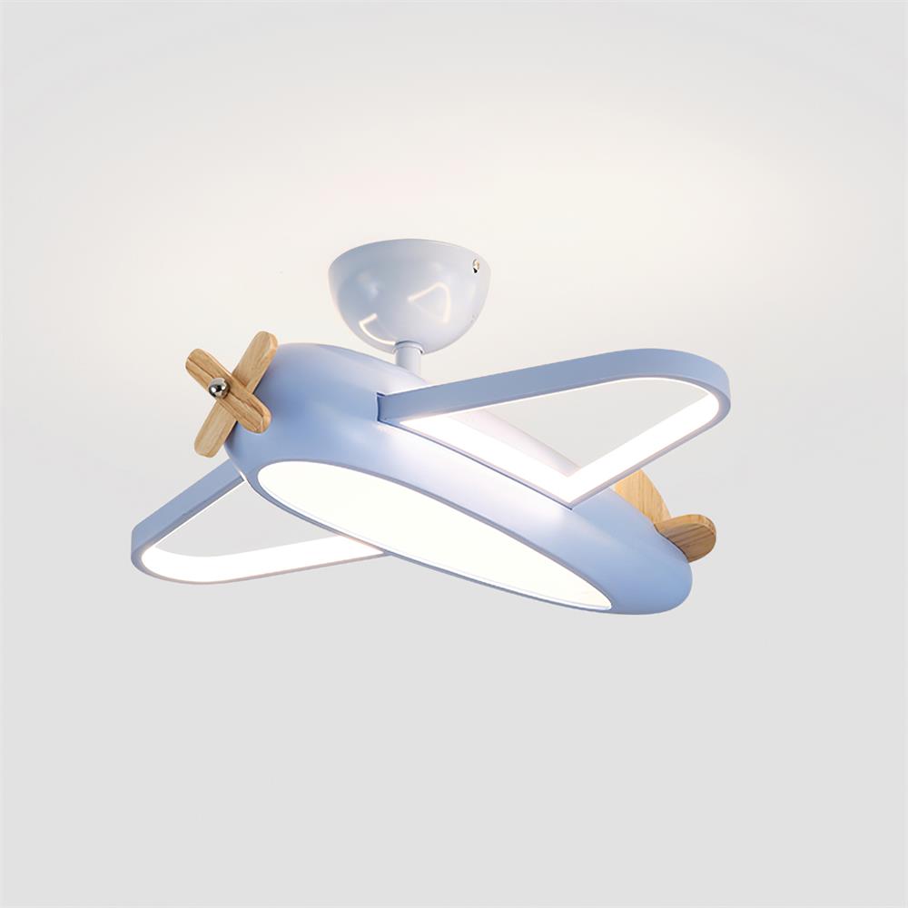 Plafonnier avion pour chambre d'enfant au charme ludique