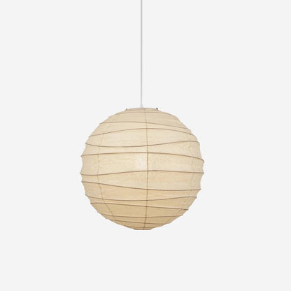 Luna Pendant Light Japanese Paper Globe