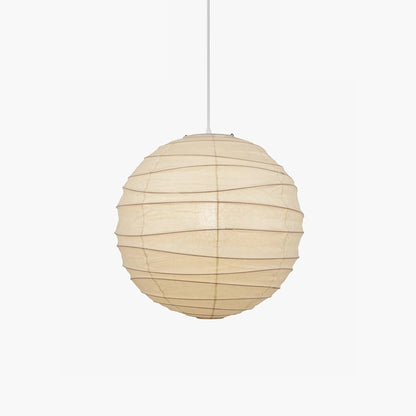 Luna Pendant Light Japanese Paper Globe