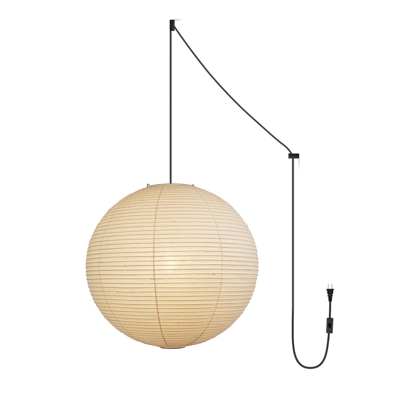Sylin Pendant Swag Light Mulberry Silk
